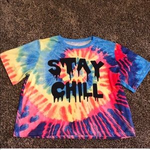 Stay Chill Cropped Tee